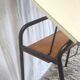 Desk, drawing table in wood and metal – 60s/70s