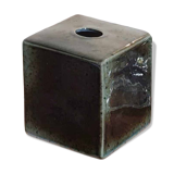 Vintage Virebent cubic vase