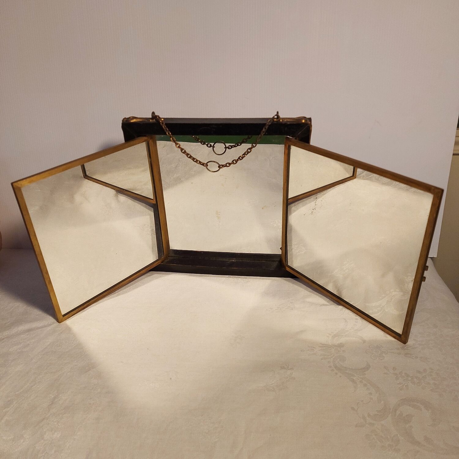 Napoleon III Asian triptych mirror