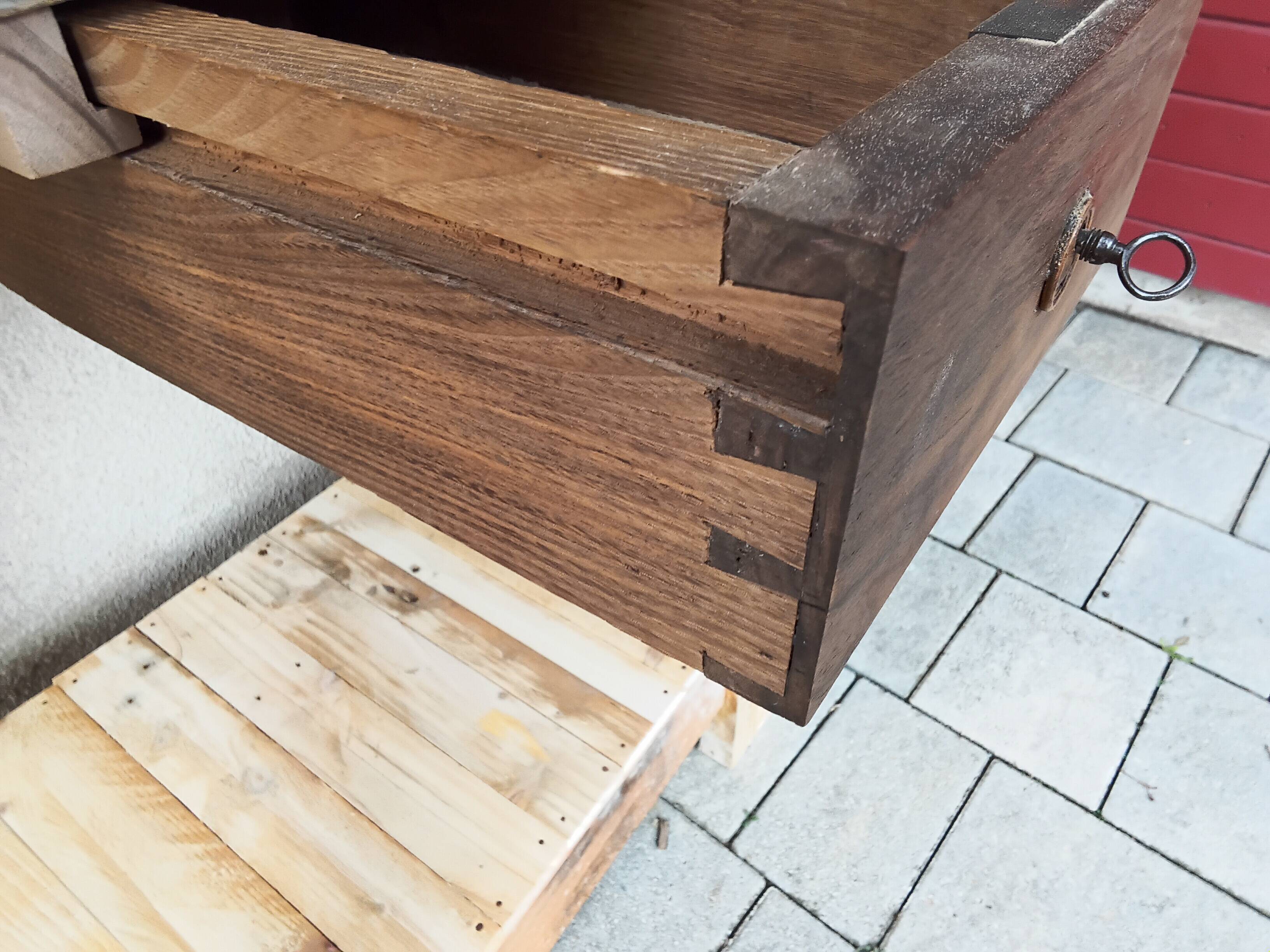 Wooden workbench