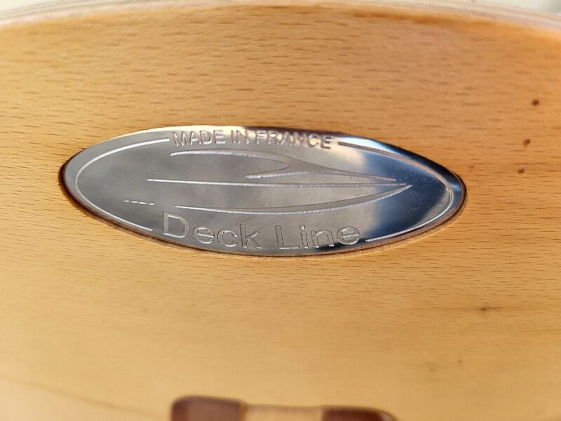 Bar or shop counter and 2 deck lina stools polyester boat hull