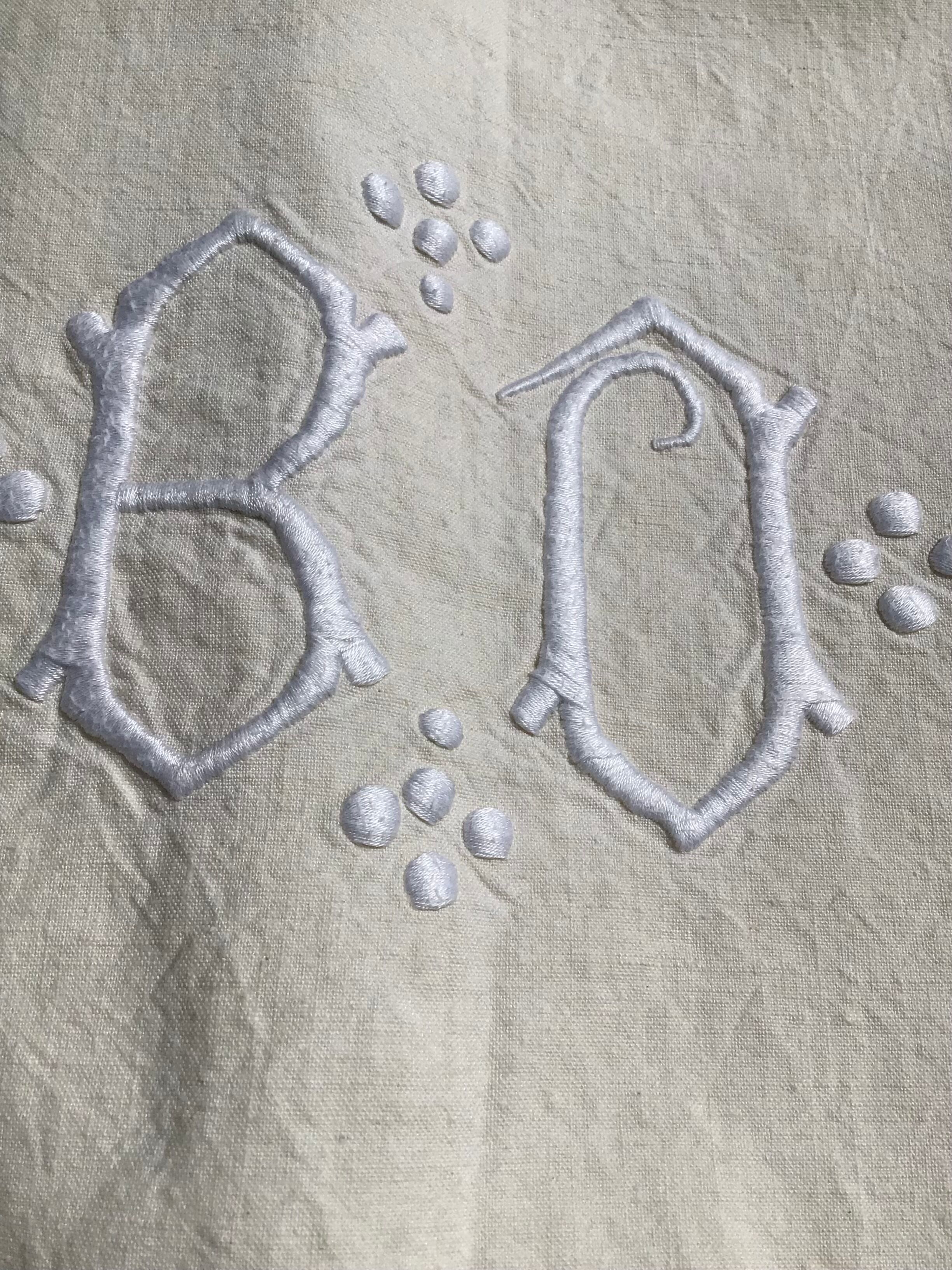 Sheet nine mestizo embroidered BO pastilles day scale niches