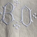 Sheet nine mestizo embroidered BO pastilles day scale niches