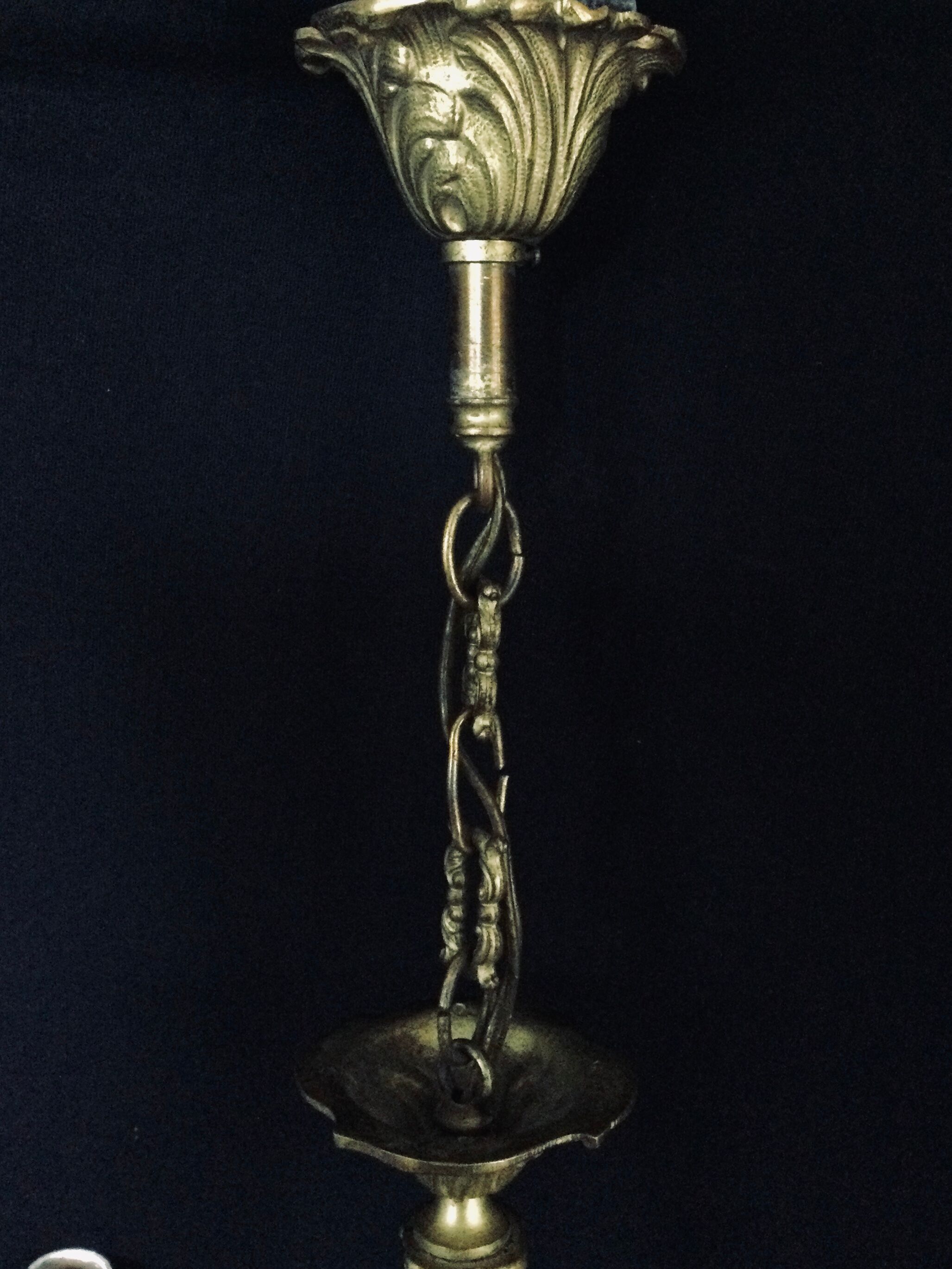 Bronze chandelier 3 lights