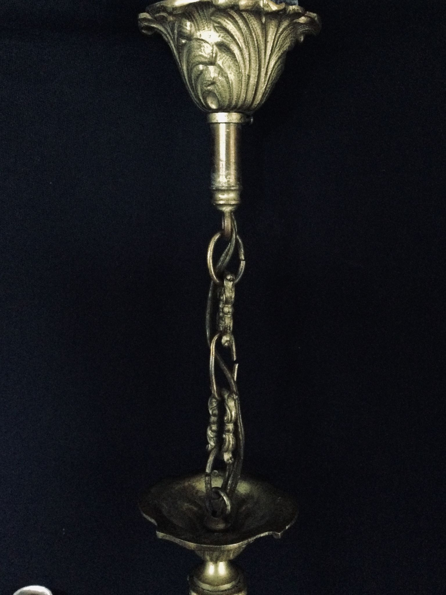Bronze chandelier 3 lights