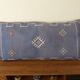 Berber cushion blue cactus silk