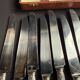 Box of 12 table knives – Silver-plated – Orbrille