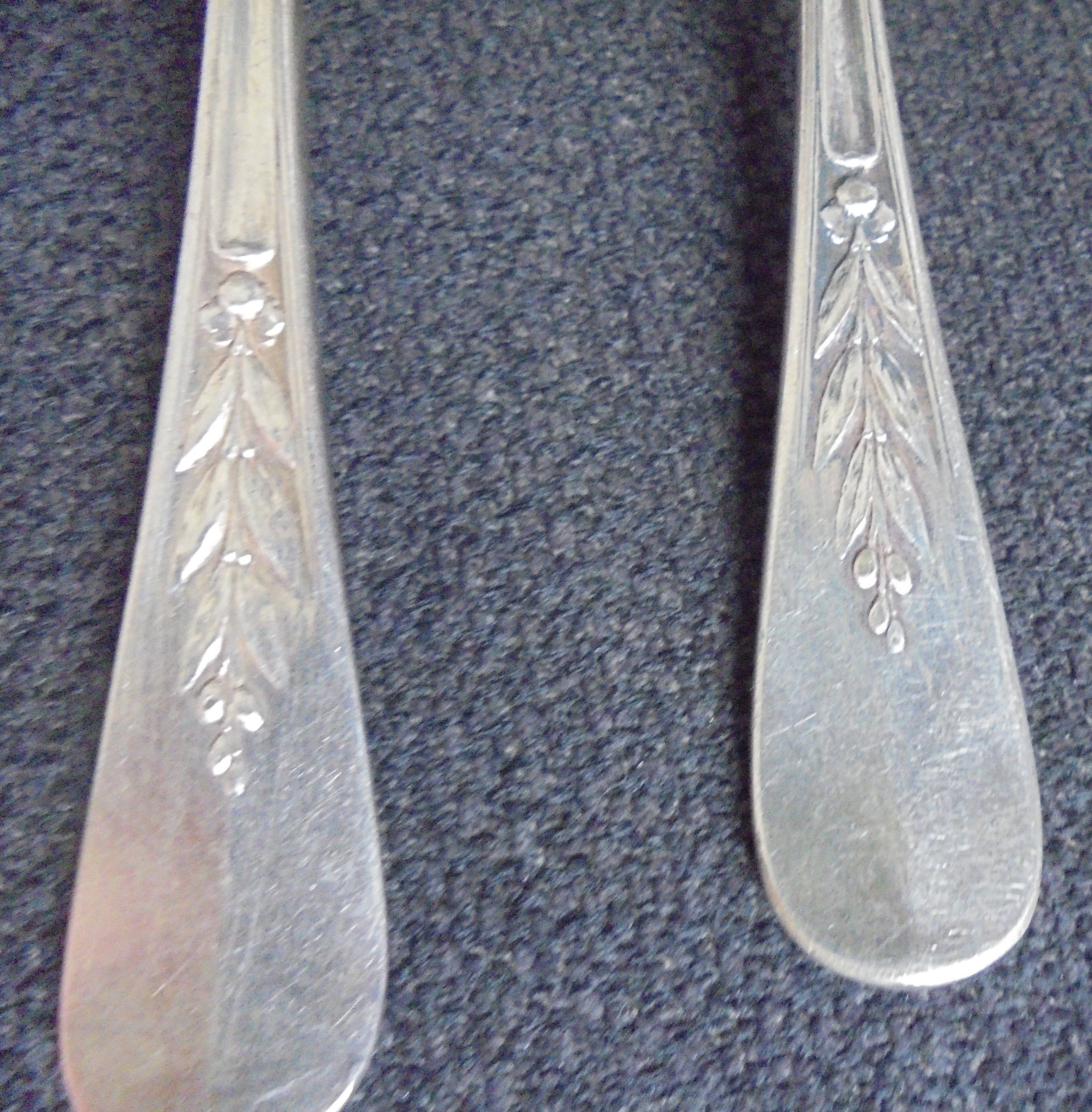 Coffee Spoon Christofle Canals laurel