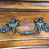 Commode tombeau de style Louis XV à 5 tiroirs