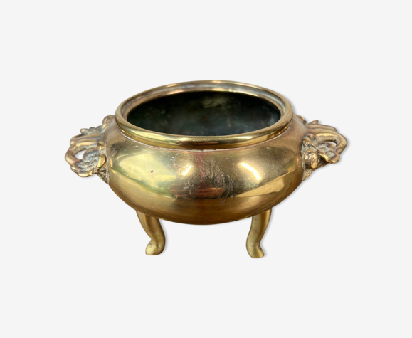 Brass ashtray or pot cover