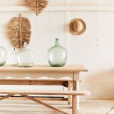 Transparent demijohn