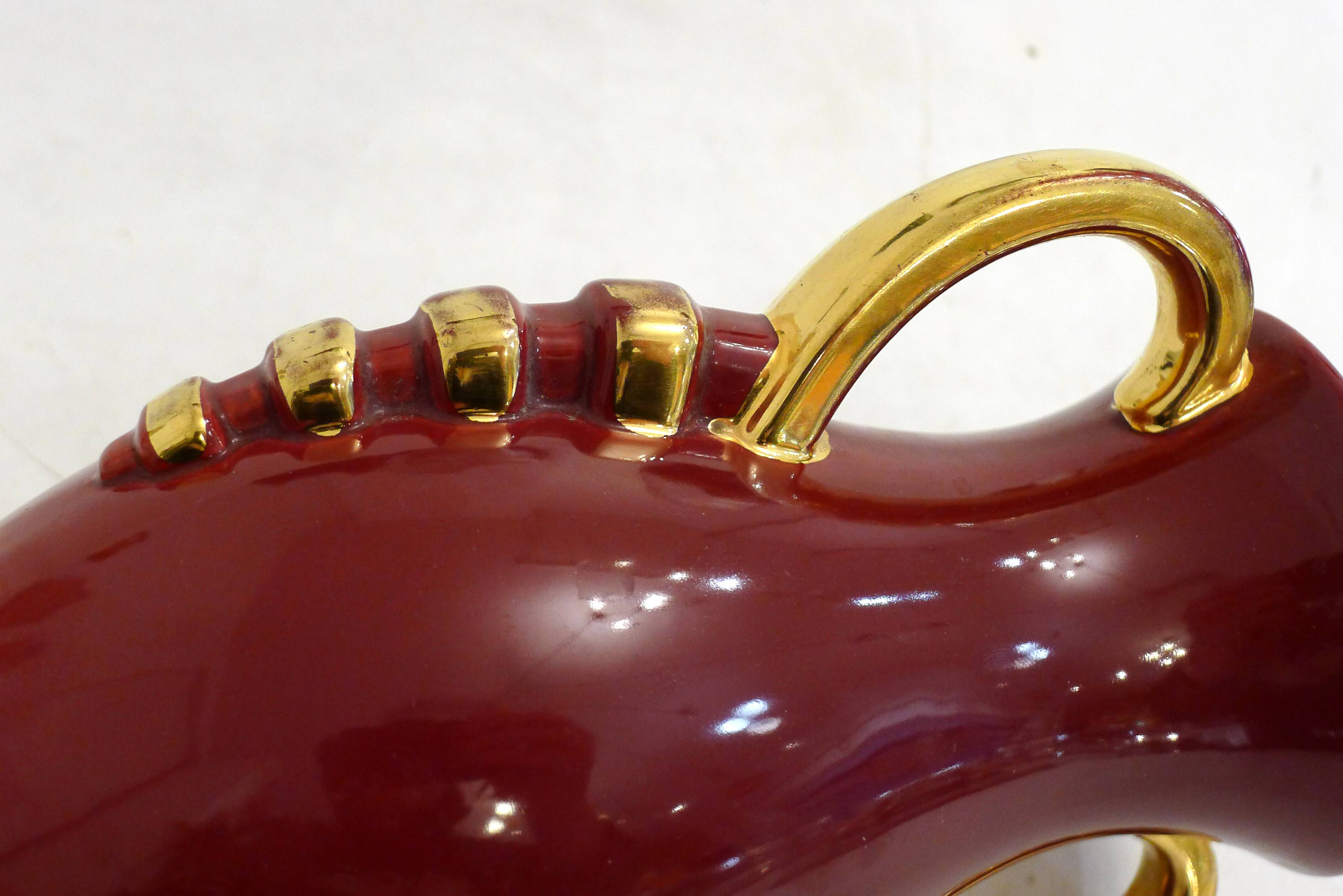 Art Deco amphora vase by Poet-Laval