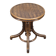 Art Deco Adjustable Piano Stool by Fischel, Czechoslovakia 1930s