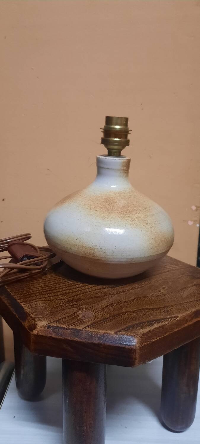 Ceramic ball lamp base