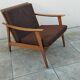 Fauteuil scandinave danois vintage année 50