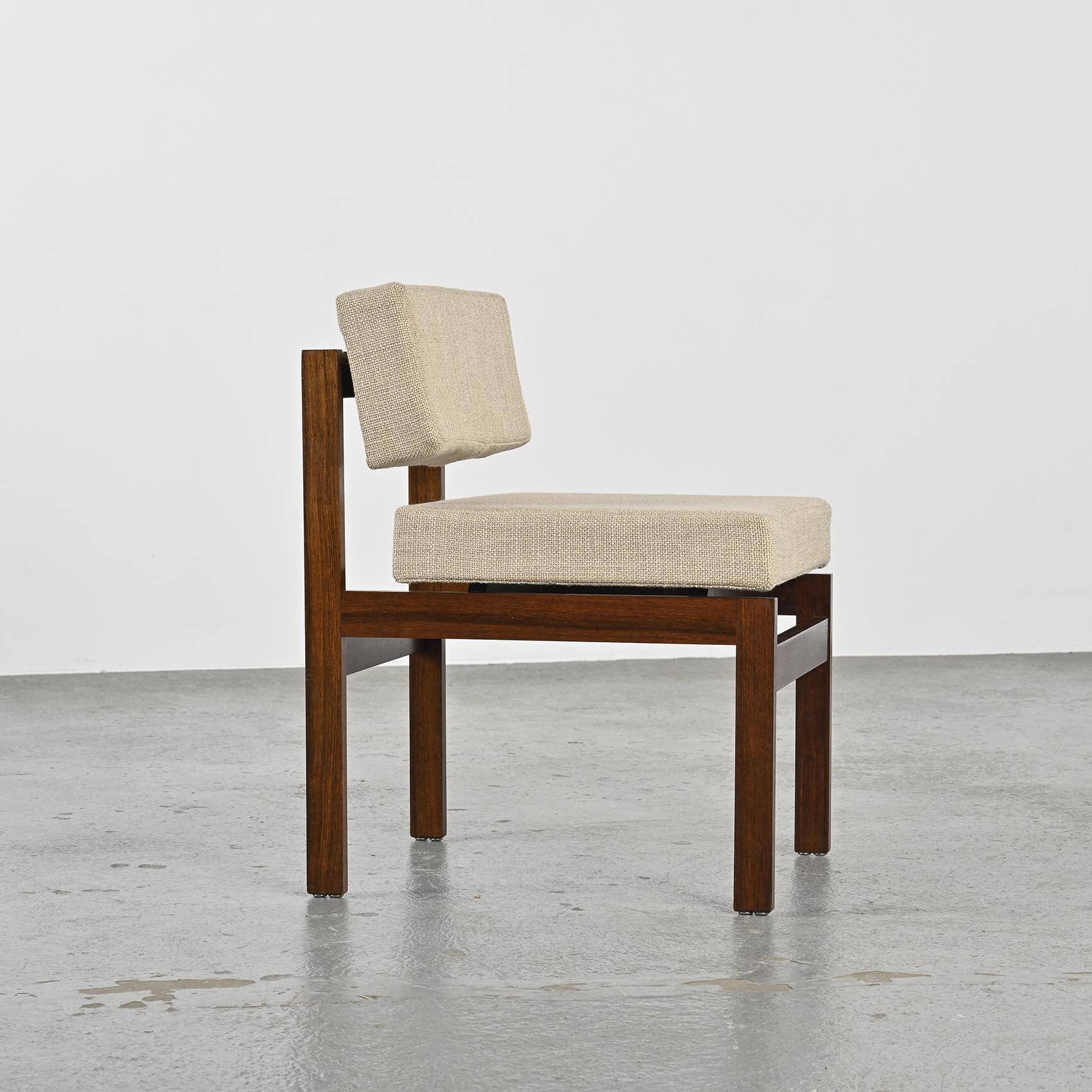 Willy guhl: set of 4 chairs for dietiker, circa 1959