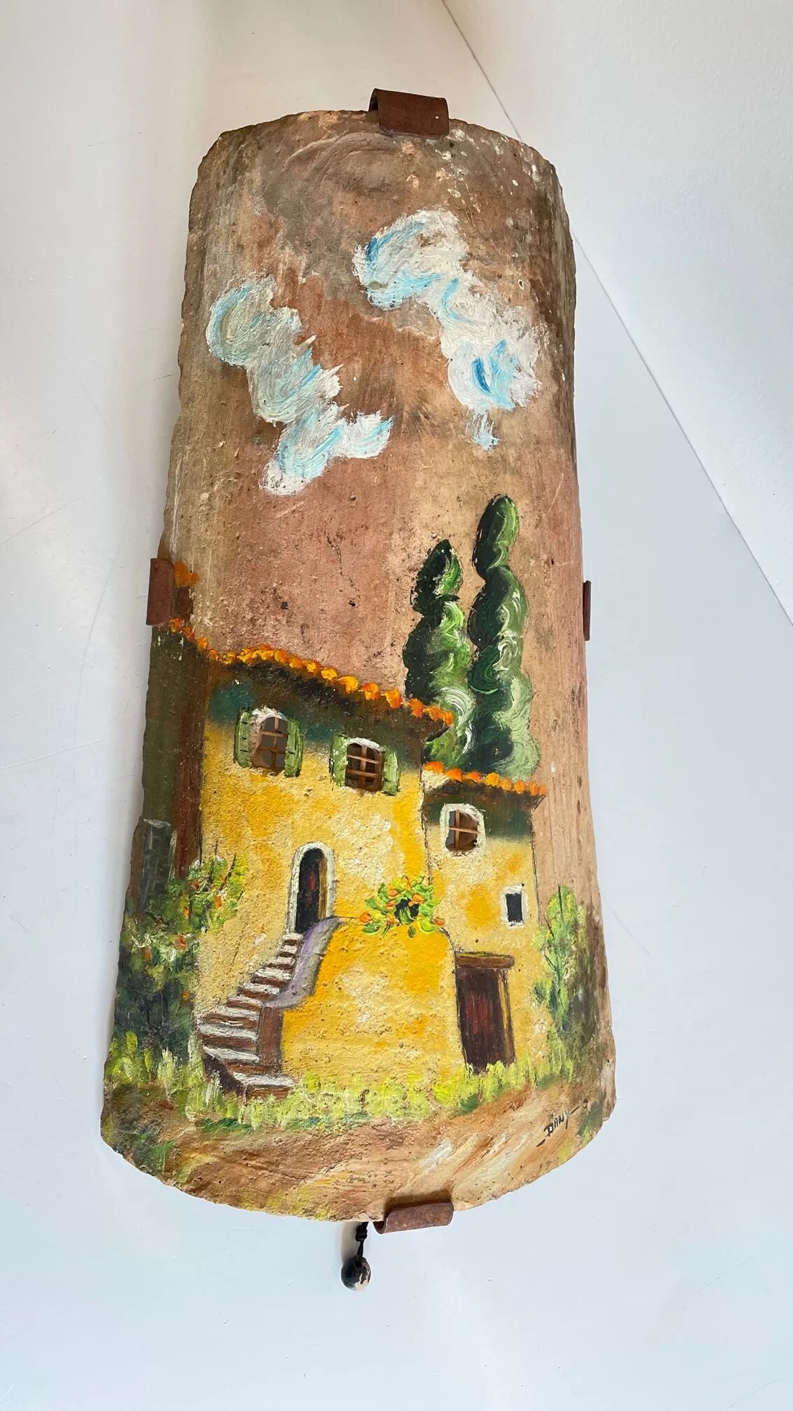 Vintage Provence-style wall light