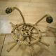 Paire d'appliques corde