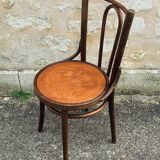 Bentwood bistro chairs in Art Nouveau style