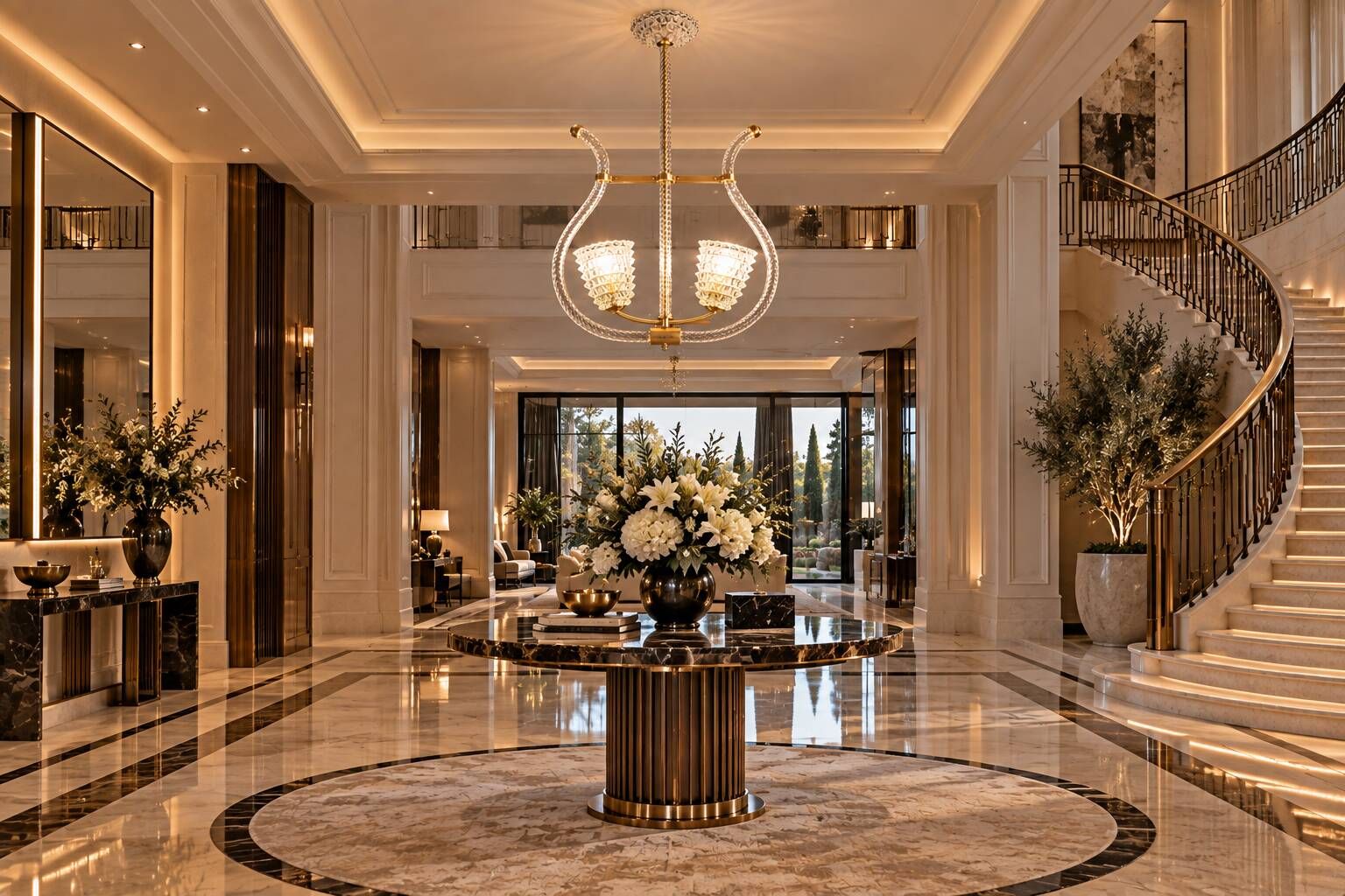 Amazing 2 Light Clear Rostrato Murano Glass Chandelier by Barovier & Toso,