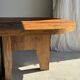 Immense solid teak table 2.10m x 1m