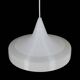 Lampe suspendue Rotaflex / Attribuée à John et Sylvia Reid / Teck / Design moderne du milieu du siècle / Années 1960