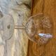 6 vintage butterfly champagne glasses