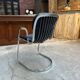 Fauteuil en cuir par Willy RIZZO pour CIDUE