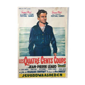 Affiche cinéma Les 400