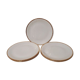 Lot 6 flat plates Limoges porcelain