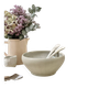 Stoneware salad bowl
