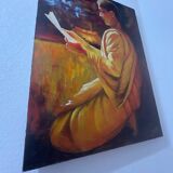Shaolin monk painting