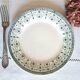 Mismatched antique ironstone earthenware plates