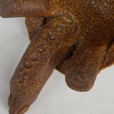 Accolay turtle, ceramic sculpture