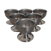 6 coquetiers Guy Degrenne