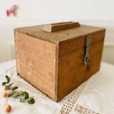 Wooden urn box