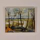 Paysage avec arbres par Harry Sahlin