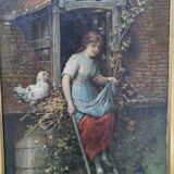 Tableau ancien fin 19eme