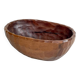 Carved solid wood pocket bowl, 1960