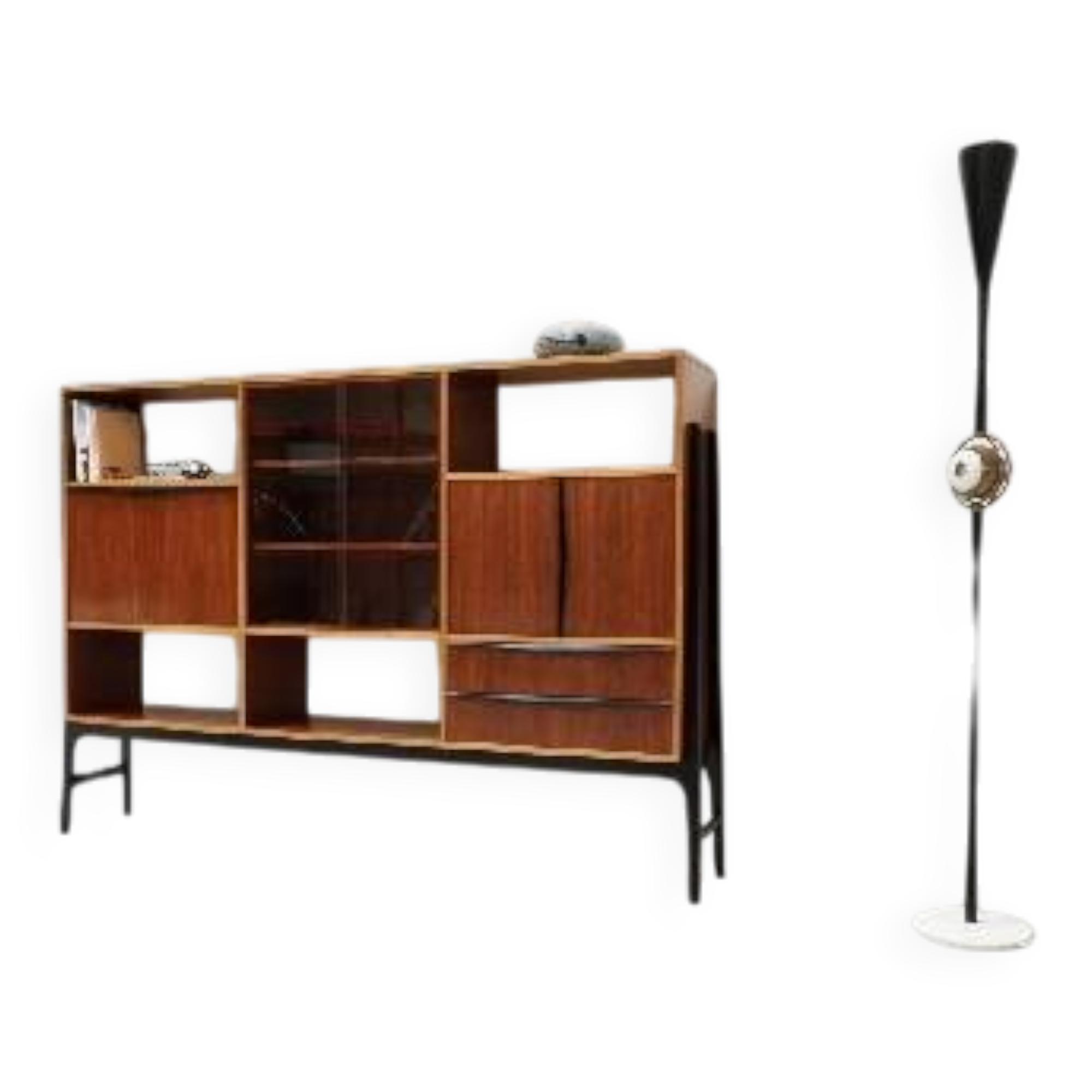 Angelo Lelii, Eye Floor Lamp for Arredoluce
