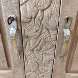 Buffet bas chêne massif