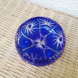 Bowl in blue crystal