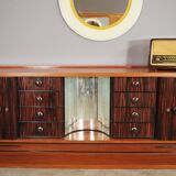 Ebony sideboard, 1940s, set of 2