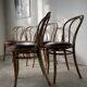 Lot of 6 Josef Kohn curved wood bistro chairs
