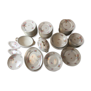 Service vaisselle porcelaine