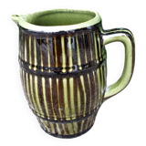 Pichet vert marron