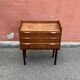 Danish vintage teak chest of drawers / nightstand, Mid century modern 1960
