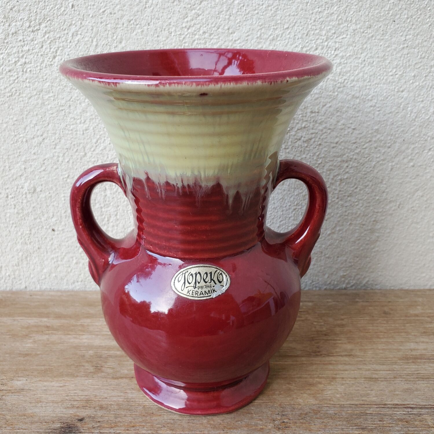 Jopeko vase in German ceramic