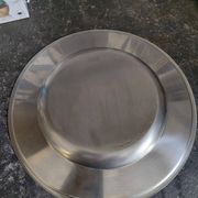 Shallow round plate Jean Couzon