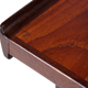 Vintage retro coffee table bench in Danish teak 60s 70s